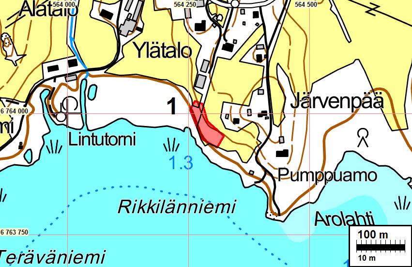 6 Muinaisjäännökset 1 LAPPEENRANTA RIKKILÄNNIEMI Mjtunnus: 405010041 Mj.