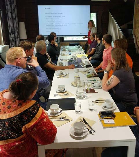 Workshop paikallisten yrittäjien kanssa 22.8.