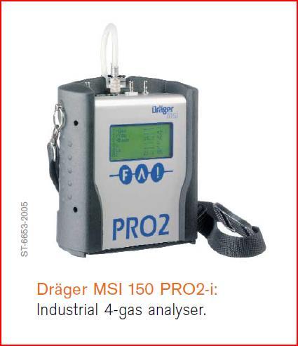 25 Kuva 18. Dräger MSI 150 PRO2 -savukaasuanalysaattori.