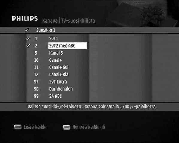 - Poistu näytöstä painamalla <BACK>. - Kun saat kehotteen, vahvista muutokset painamalla <OK>. Huom.: Voit käyttää tätä toimintoa vain asetettuasi PIN-koodin Aikuisvalvonta-näytöllä. 8.3.
