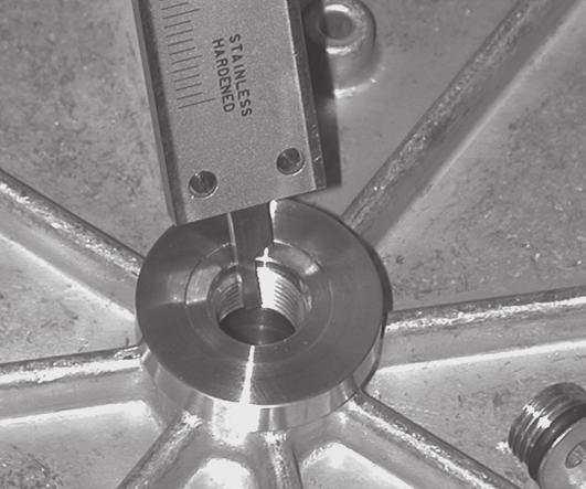 gasmotor. ISO 228 i bottenlocket (option DN 40 - DN 100) Återförslutbar öppning för inställning av anläggningsspecifika värden vid idrifttagandet av anläggningen t.ex. gasmotor.