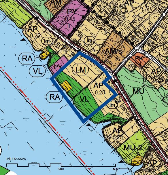 3.2 Yleiskaava Alueella on voimassa oikeusvaikutteinen Kokemäenjoen pohjoispuolisen taajama-alueen osayleiskaava, joka on tullut lainvoimaiseksi 8.10.1997.