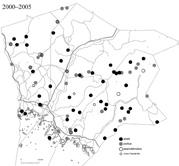 sastumisesta huolimatta joutsen puuttui edelleen laajoilta alueilta, eikä se esimerkiksi kuulunut vielä 1980-luvun lopussa Veittiaavan soidensuojelualueen pesimälinnustoon (Rauhala 2002).