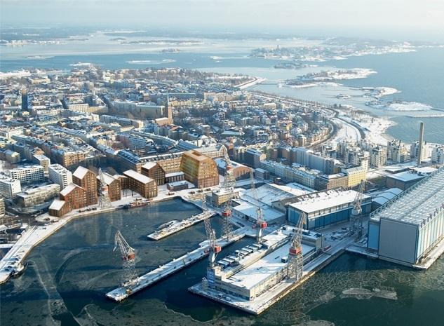 Helsingin kaupunki Pöytäkirja 23/2012 18 (85) Akp/1 Telakkarannan asemakaavan muutoksen tavoitteena on luoda edellytykset suljettuna olleen historiallisen telakka-alueen muuttamiseksi toiminnoiltaan