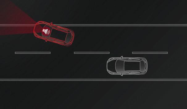 E D I S T Y K S E L L I S T Ä T U R V A L L I S U U S T E K N O L O G I A A TUTKA-AVUSTEINEN VAKIONOPEUSSÄÄDIN Mazdan mukautuva tutkaohjattu vakionopeussäädin Mazda Radar Cruise Control (MRCC) mittaa