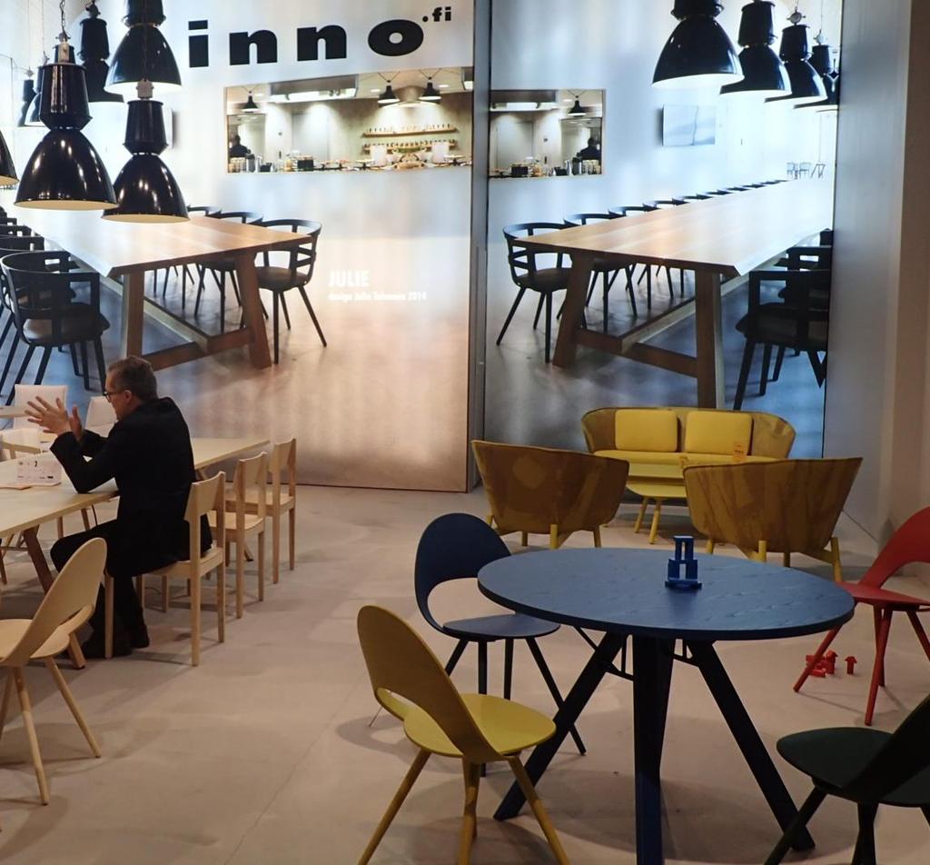TF MESSUAVUSTUS Salone del Mobile- Euroluce 2017 Tausta: Designmaailman suurin vuosittainen tapahtuma kokoaa tärkeimmät vaikuttajat ja toimijat globaalisti.