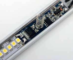 Led nauhat ja tarvikkeet Alumiiniprofiilit led nauhoille Tuote: Porrasprofiili Harjattu alumiini Porrasprofiili 1000mm, led nauhalle,