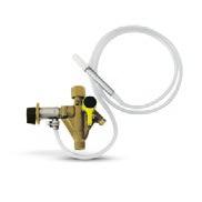 For extension of high-pressure hoses with AVS connection or for usage of the telescopic lance with a high-pressure hose with AVS connection. Adapter 5 TR22IG-M22AG 10 4.111-033.