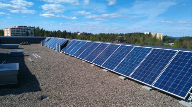 Suunnitelmat 10kWp järjestelmästä Taivaanpankontie 8D tornitaloon