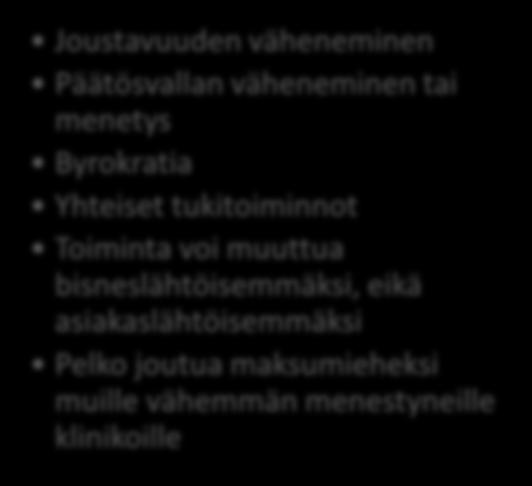 5 Tyytyväisyys Haastateltava A:lta tiedusteltiin lopuksi, onko hän ollut tyytyväinen ketjuun kuulumiseen ja onko ketjun toiminnassa jotain parannettavaa.