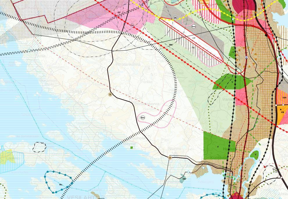 5. Suunnittelualuetta koskevat suunnitelmat ja selvitykset 5.1 Kaavoitustilanne Pirkanmaan maakuntakaava 2040 Pirkanmaan maakuntavaltuusto hyväksyi Pirkanmaan maakuntakaava 2040:n maaliskuussa 2017.
