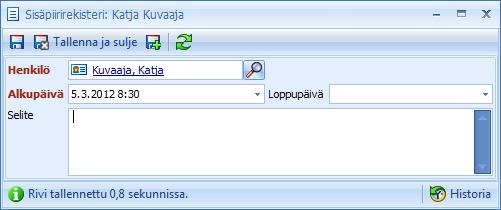 Toimenpidetyypeille voidaan antaa myös tuntihinta, joka on voimassa ainoastaan kyseisessä toimeksiannossa.