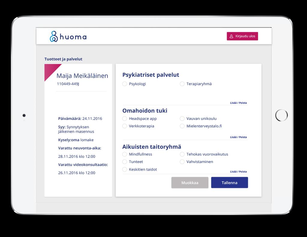 Yhden luukun palvelu yhdistää perus- ja erityistason hoidon.