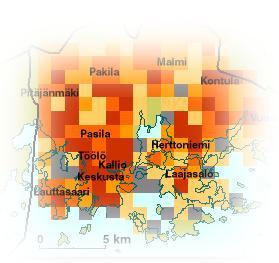 Ruututietokanta 2011 Tiedustelut: