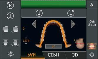 Sirona Dental Systems GmbH Käyttöohje ORTHOPHOS SL 2D / 3D 5 Käyttö 5.1 Röntgenkuvaus 5.1.3 Kuvauksen laukaiseminen 5.1.3.1 Testiajon aloittaminen Testiajo suoritetaan ilman säteilyä.