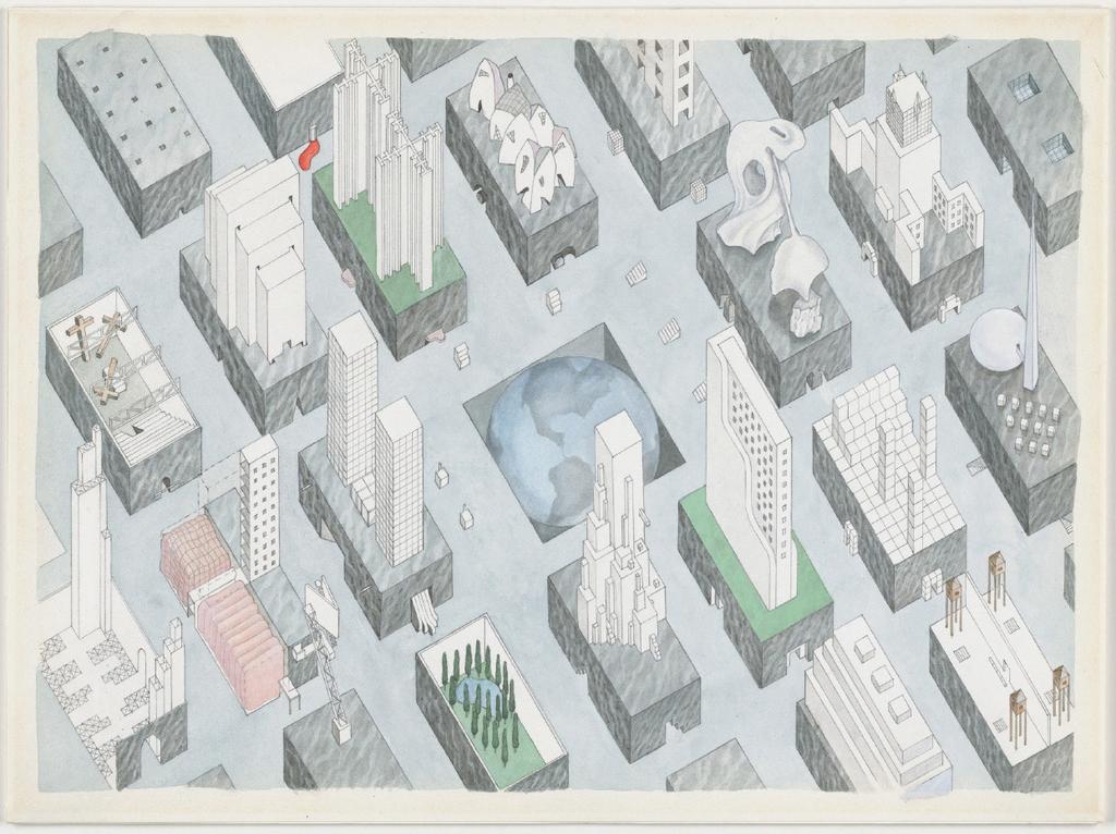 Kaupungin elementit Rem Koolhaas, Madelon Vriesendorp: The City