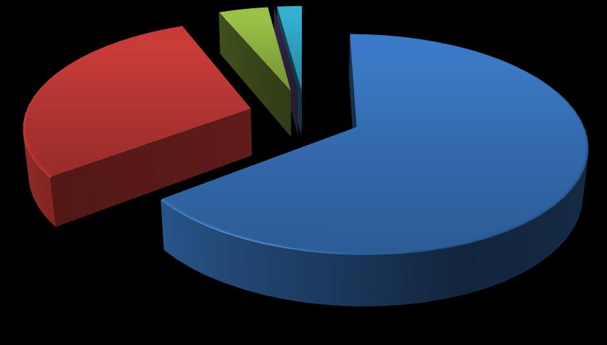 41 3. Kuinka asiantunteva asiakaspalvelija oli? Asiakaspalvelijan asiantuntevuus keskiarvo 4,5 29 % 4 % 0 % 2 % 65 % 5 4 3 2 1 Kuvio 4.