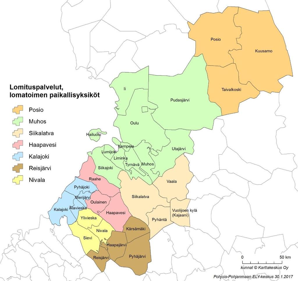 Lomitus - Organisointi Lomituspalveluiden johdosta, ohjauksesta ja valvonnasta vastaa STM.