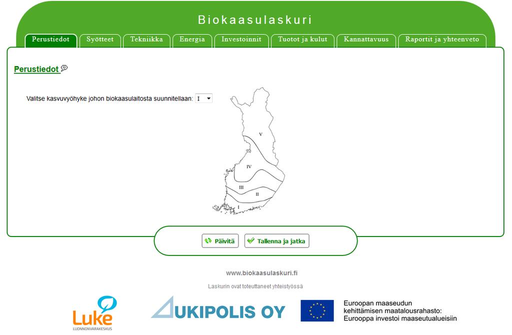 Biokaasulaitosten kannattavuus www.biokaasulaskuri.