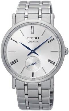 Seiko Elite kuvasto - Syksy 2017 - Premier miehet 4 954628 205810 SRK033P1 kaliiperi: 6G28 - valkoinen taulu - Ø 38,2 mm 429 SRK036P1 kaliiperi: 6G28 -