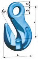 -varmuuskoukut PEWAG Kapasiteetti Mitat e x h x a x d x g1 x b alv 0 % Koodi A LHWP 7/8 3 000 kg 126 x 25 x 24 x 89 x 25 x 14 x 34 mm 60,50 184120 LHWP 10 5 000 kg 158 x