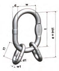 PEWAG Kapasiteetti Mitat dn x t x b1 x b2 alv 0 % Koodi A WOX 4-6 400 kg 4 x 12 x 6,2 x 14,8 mm 12,80 181502 WOX 5-6 630 kg 5 x 15 x 7,5 x 18,5 mm 16,70 181505 WOX 6-6 900 kg 6 x 18 x 8,7 x 20,9 mm