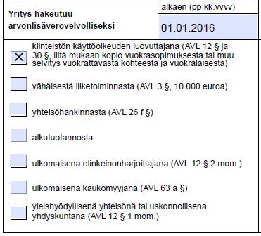 7. Ulkomainen kaukomyyjä ilmoittautuu arvonlisäverovelvolliseksi Kaukomyynnillä tarkoitetaan myyntiä (mm.