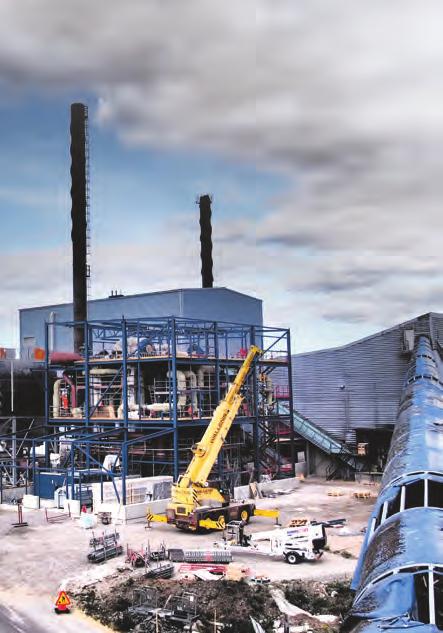 Kattilalaitosprojekteja Unicon Biograte -kattilalaitos teollisuuden tarpeisiin Stora Enson Alan sahalle Ljusneen Ruotsiin toimitetun lämpölaitoksen teho on 15 MW.