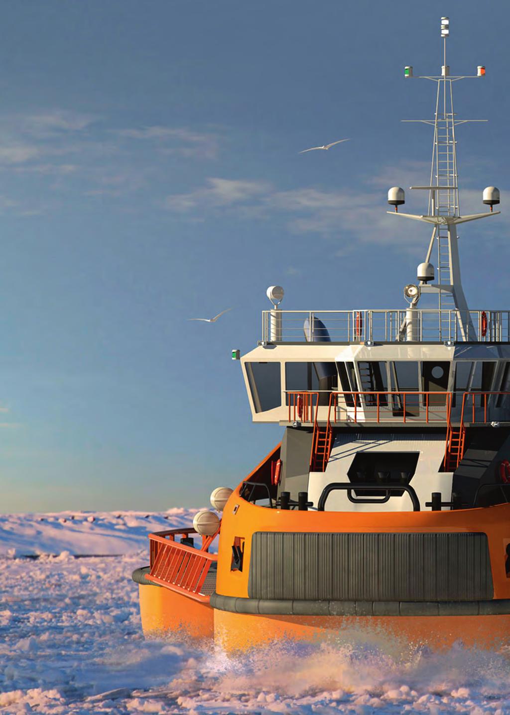 Aker Arcticilla monipuolisia laivasuunnitteluhankkeita TEKSTI: