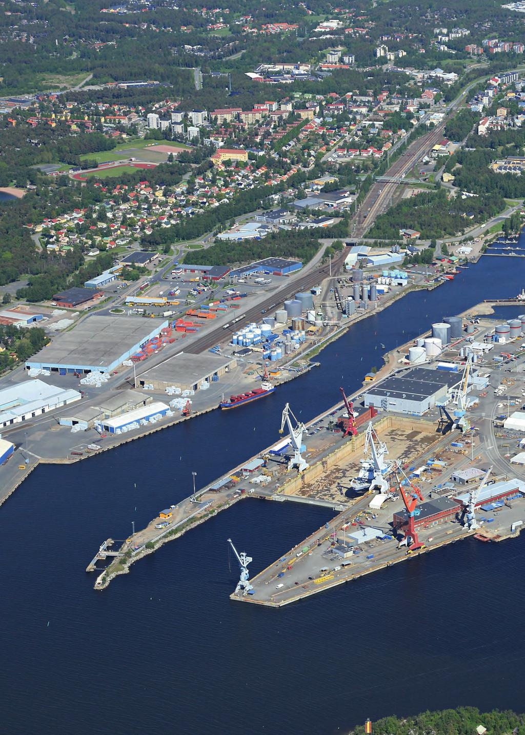 Rauman meriteollisuuspuisto on