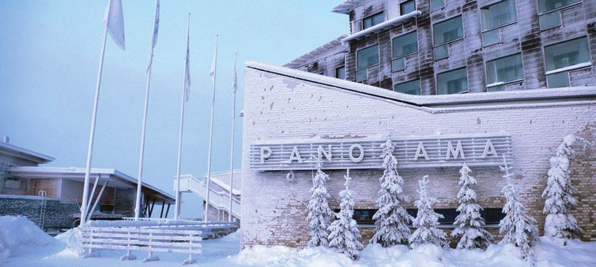 15 Hotelli Panorama, Levi Aija Staffans alue on tyyppiesimerkki hajautuneesta toiminnasta, liiketoimintaekosysteemistä, jossa osa yksittäisistä vuokraajista toimii ilman tukeutumista suurempiin