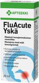 Suihke sisältää hunajaa. Aikuisille ja yli 5-vuotiaille lapsille. 20 tabl. 9 30 sh.