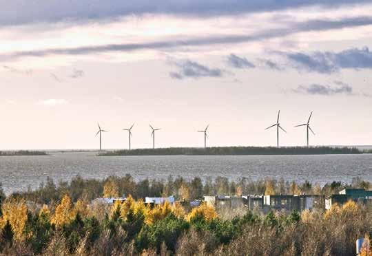 Oulunsalon tuulivoimalat. D YMPÄRISTÖ JA KESTÄVÄ LUONNONVA- RATALOUS LAATUTEKIJÖIKSI Puhdas ja monimuotoinen luonto on alueellisen kehittämisen tärkeä perusta.