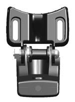 Fishfinder 400C:n asentaminen 6. Merkitse kohta. Poraa 1/8 tuuman terällä noin 10 mm:n aloitusreikä. 7. Kiinnitä kaapelinpidike 4 x 12 mm:n ruuvilla.