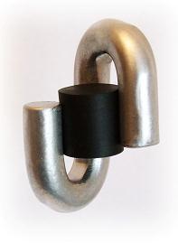 TRYGG Z koukku kumitulpalla TRYGG S koukku - Pitkä Koot Osa # Item # 7 mm for 6 mm chain