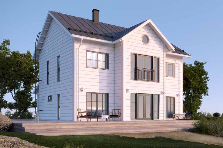 Painumaton Honka Fusion -hirsi antaa Lounatuulelle modernin ilmeen.