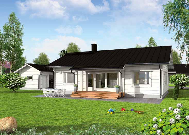 vaikuttavat talon ulkonäköön ja hintaan.