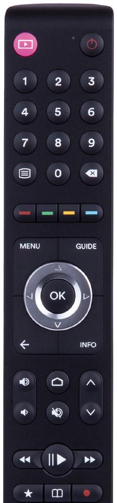 3. Päivittäinen käyttö DNA TV -näppäin Vie aina tv:n katselutilaan Teksti-tv Menu DNA TV:n päävalikko Takaisin-näppäin Palauttaa edellisen näkymän Android-menu Vie Android-valikon etusivulle