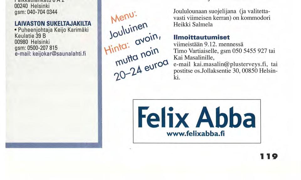 Suomenlahden Meripuolustusosasto (SIMeripOs) järjestää HELSINGIN LAIVASTOKILTA RY
