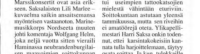 Helm on muuten ainoa itäsaksalainen sotilaskapellimestari, joka sai paikan yhteisen Saksan soittokunnan johdossa.