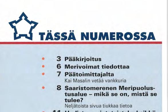 saaristossa, Ville Vänskä 15 Kansainvälistä yhteistyötä saaristossa ja avomerellä Juha