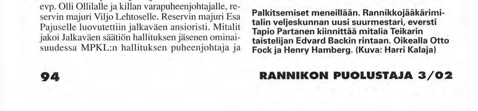 Vaasan Rannikkojääkäripataljoonan perinnepäivä 5.7.