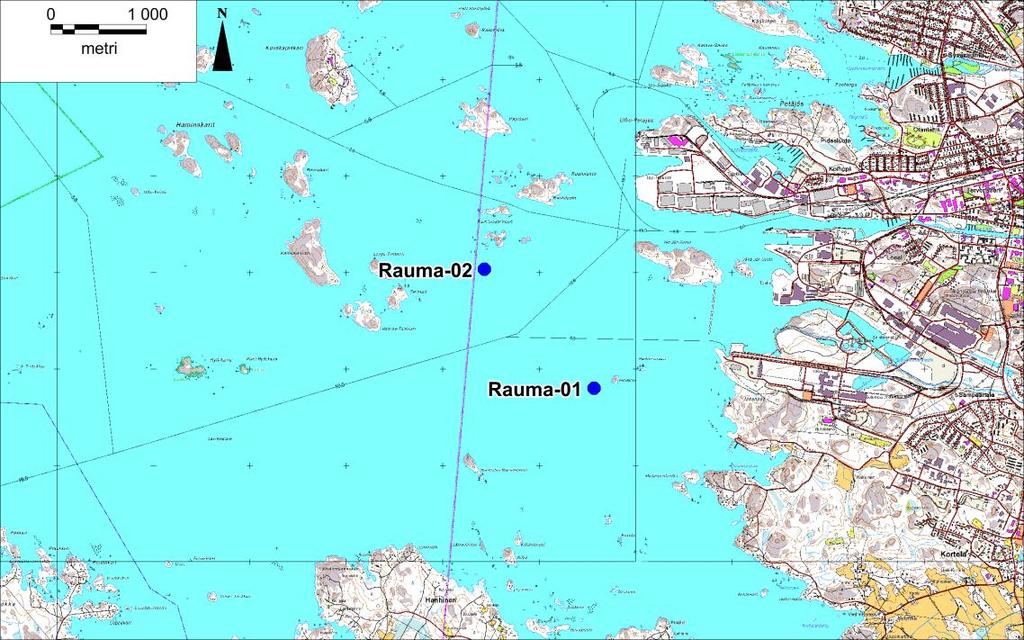 22 3.6 Jatkuvatoimiset sameusmittausasemat Rauman sataman ja eteläisen väylän ruoppaustöiden vaikutuksia meriveden sameuteen seurataan myös jatkuvatoimisesti kahdella mittausasemalla, joiden