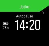 3.3.1. FusedAlti FusedAltiTM tuottaa korkeuslukeman, joka on GPS-korkeuden ja ilmanpaineeseen perustuvan korkeuden yhdistelmä.