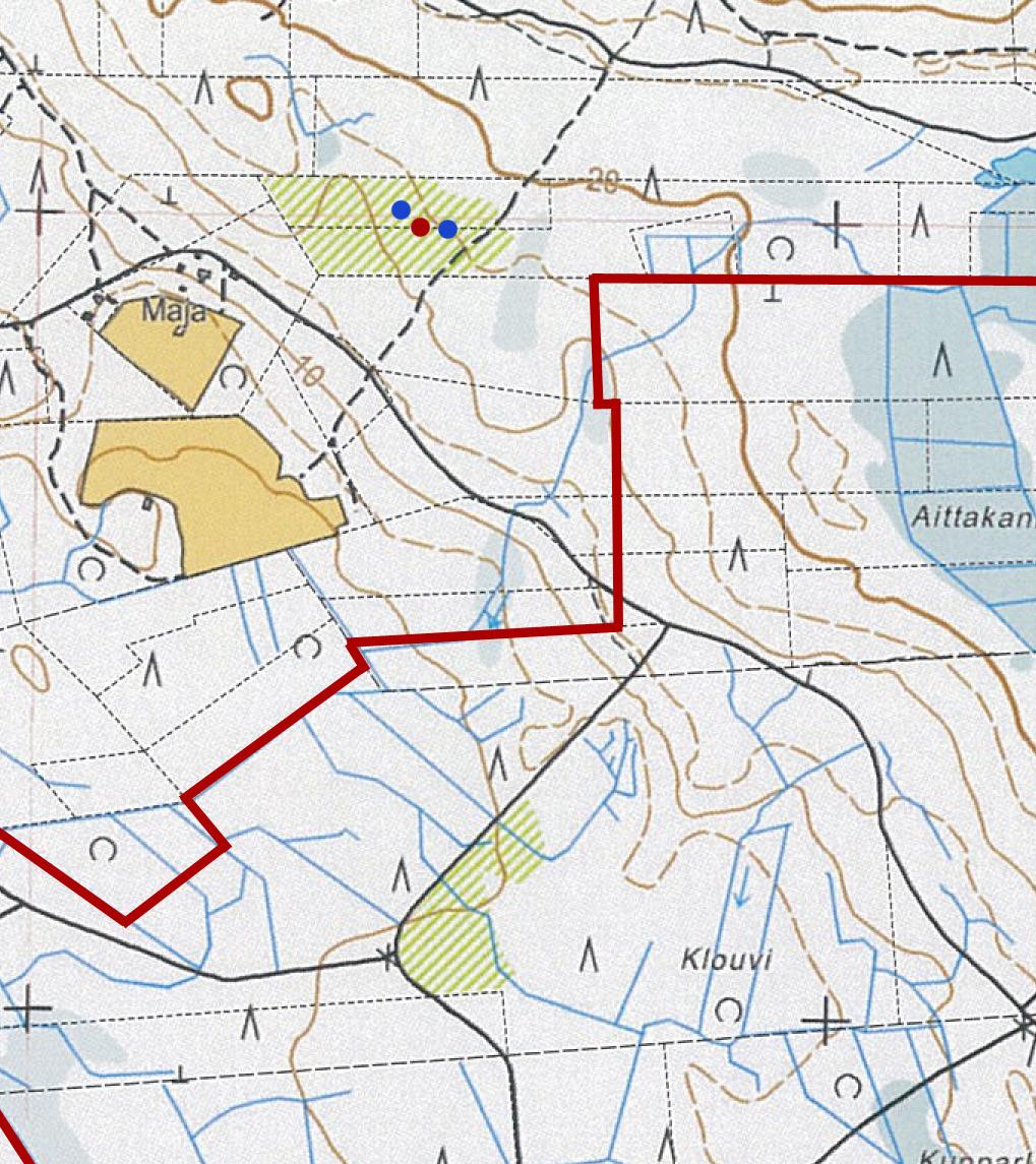 TULOKSET Lajisto ja havaintomäärät Jakkuvärkin kartoitusalueella tavattiin pohjanlepakoita ja siippalajeja.