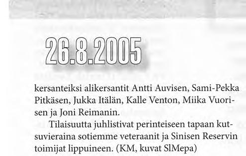 kersanteiksi alikersantit Antti Auvisen,