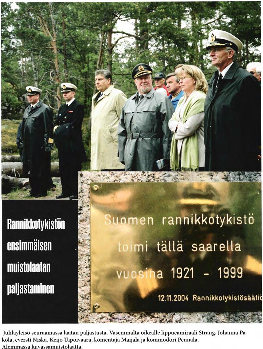 Alemmassa kuvassamuistolaatta.