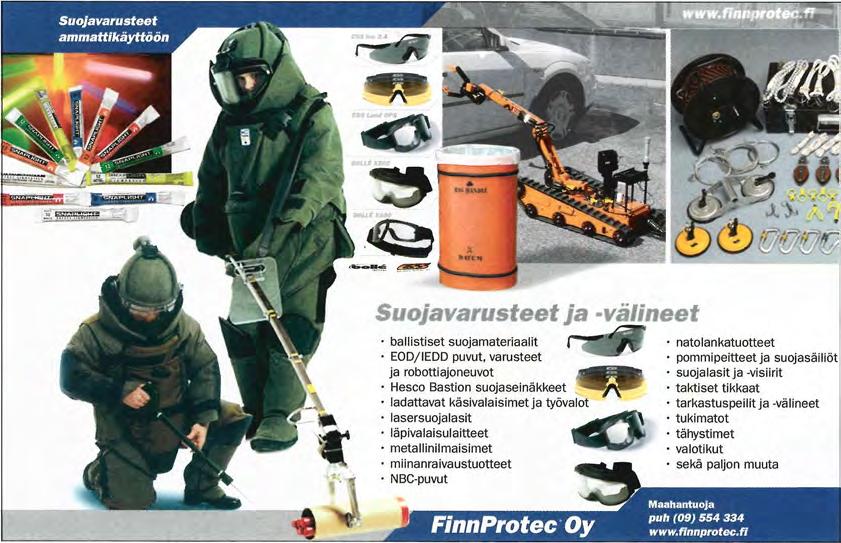 ja-välineet 1 tukimatot tähystimet valotikut sekä paljon muuta Maahantuoja puh (09) 554 334 www.finnprotec.