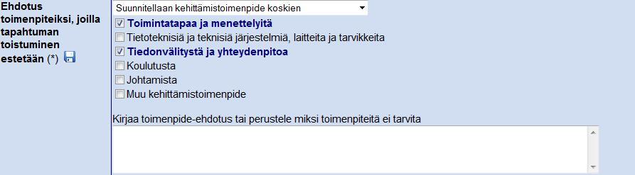 6. Työkaluja potilasturvallisuuden johtamisen tueksi Korjaavien toimenpiteiden määrittely hajautetusti eri organisaatiotasoilla HaiPro-menettelyssä annetaan jo ilmoituksen tekijälle mahdollisuus