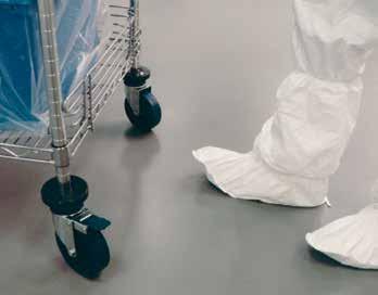 28 Ucrete- teollisuuslattiapinnoitteet Lääketeollisuus Lääketeollisuudessa lattialla on monia tehtäviä. Ennen kaikkea sen tulee taata niin tuotteiden kuin työntekijöiden turvallisuus.
